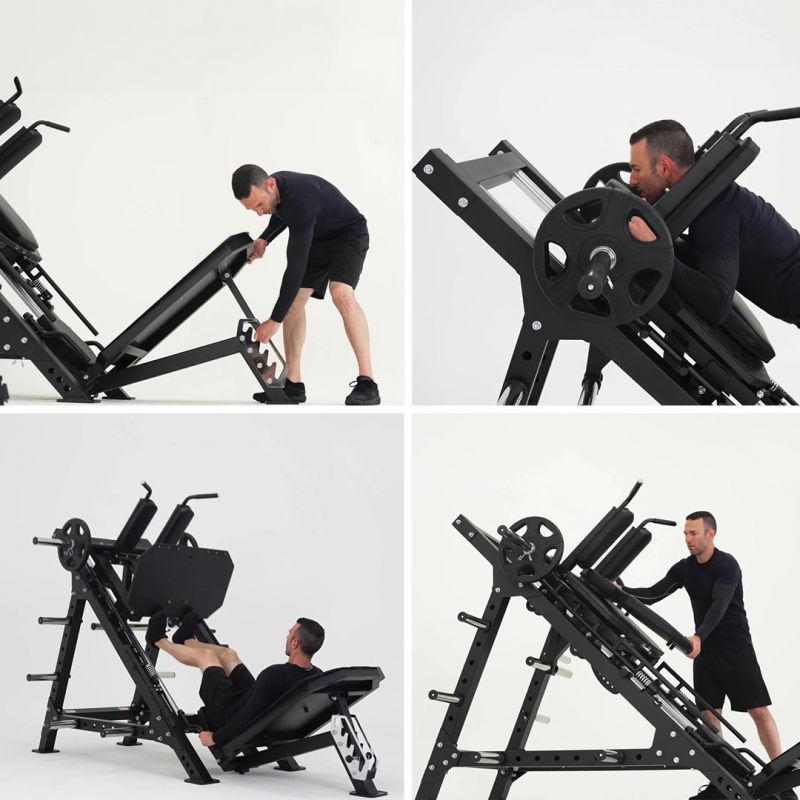 HMS Semi Commercial Leg Crane ( ) Gray, Black szürke póló 17-51-006