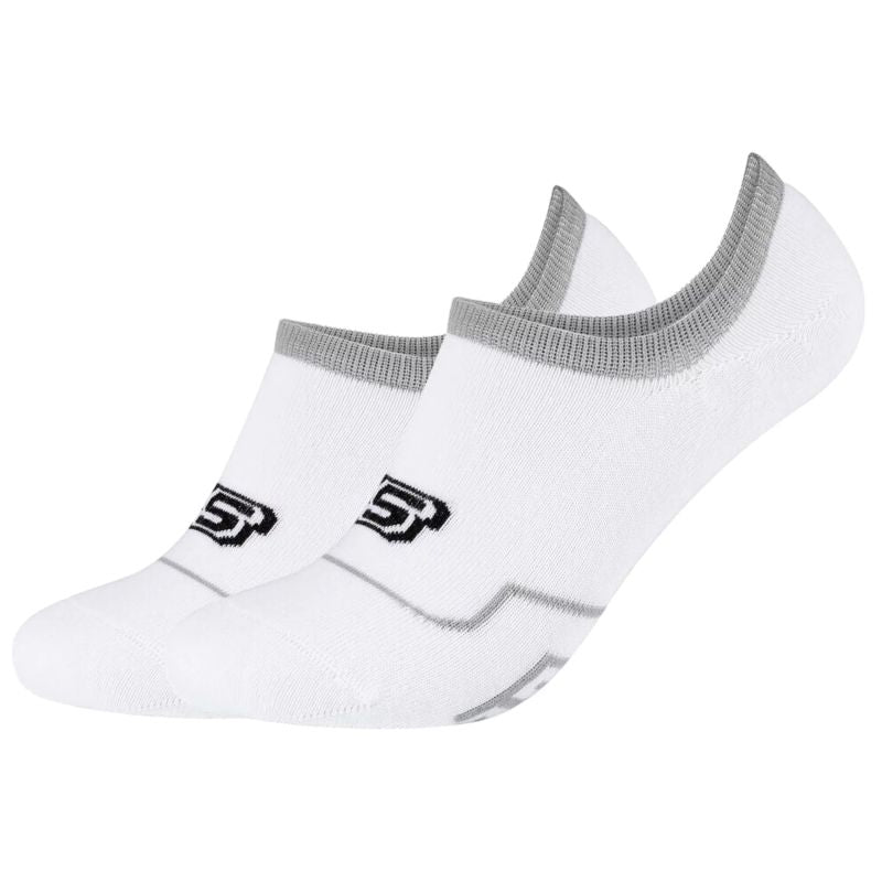 Skechers 2PPK Cushioned Footy Socks SK44011-1000 White 43-46 General