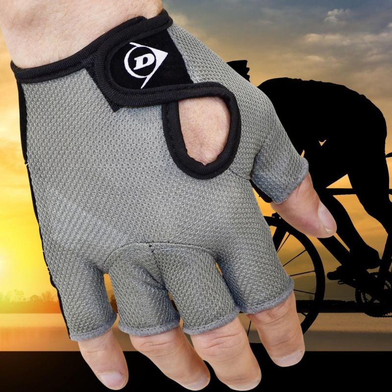 Dunlop Rl Senior Cycling Gloves Grey szürke kesztyű GSP-1042374