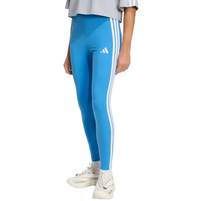 Women's adidas Essentials 3-Stripes Leggings Blue KC5179 2xs nadrág
