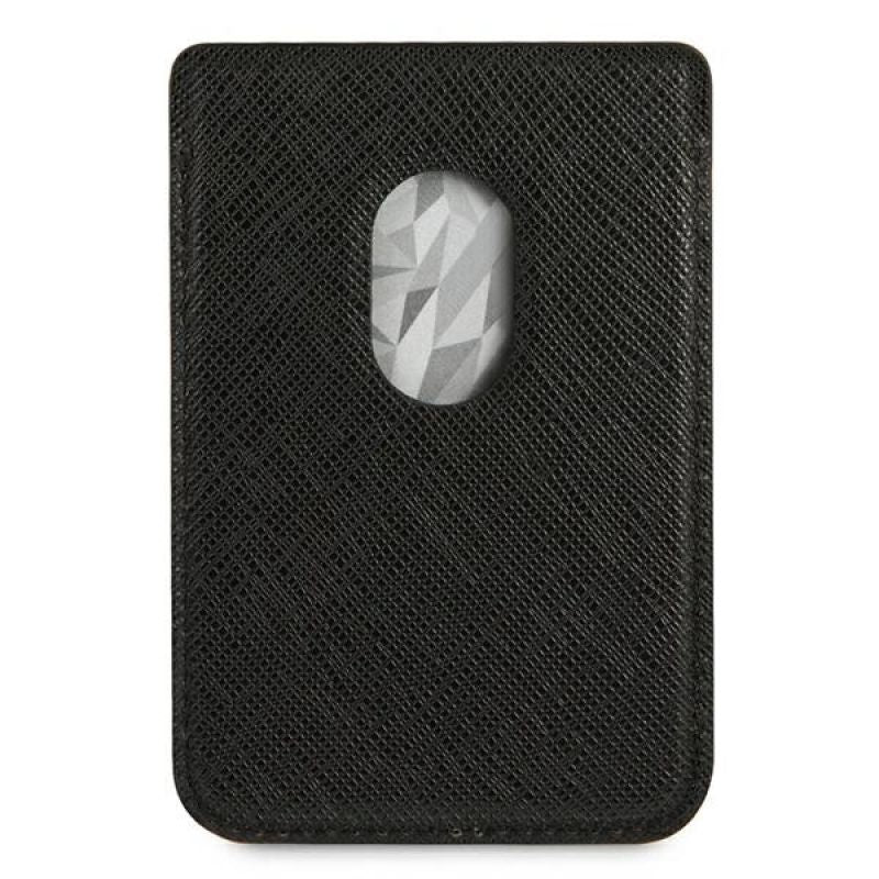 Karl Lagerfeld Wallet CardSlot Saffiano Choupette Head MagSafe Magnetic Phone Wallet - fekete telefontok