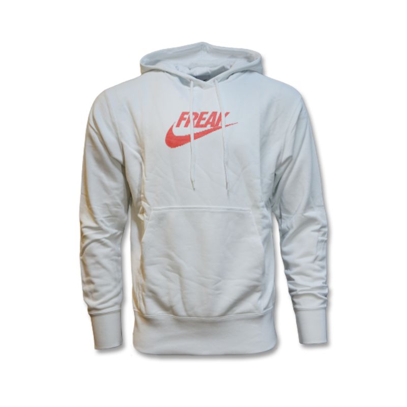Nike Giannis "Freak" Pullover Hoodie Summit /Magic Ember - DA5691-121 fehér kapucnis pulóver