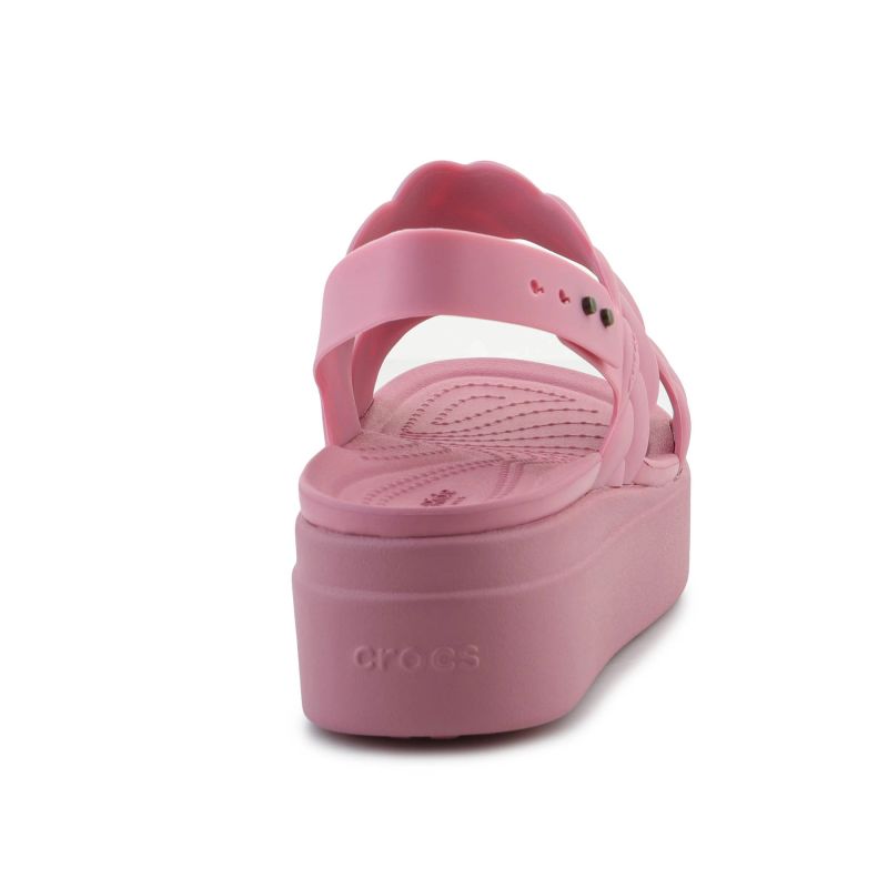 Crocs Brooklyn Woven Low Wedge W 209977-6XX sandals Cipő