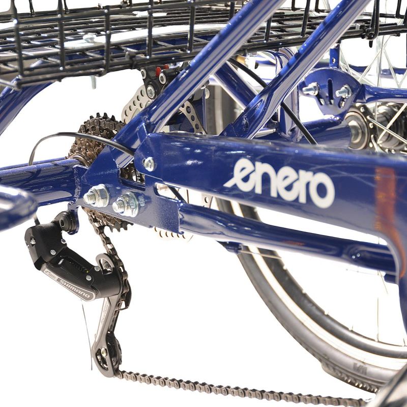 3-Wheel Bike 24 Navy Blue Shimano -7 Speed Lower Frame
