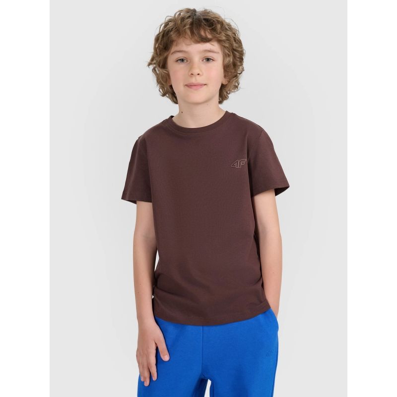 4f Regular plain T-shirt (SET OF 2) for children 4FJRAW25TTSHU3157-90S Ruházat