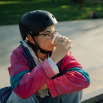 Wozinsky Lightweight BMX/Scooter Helmet S - Black czarny \ 48-52 cm korcsolya HT-38C-199815