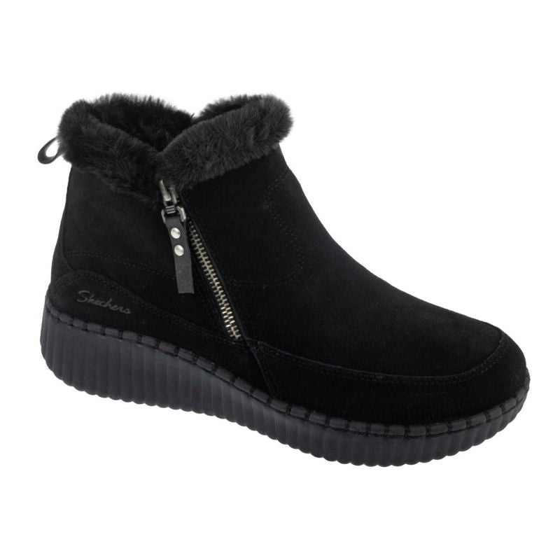 Skechers Wilshire Blvd - Fresh Zip 168108-BBK Black fekete utcai cipő