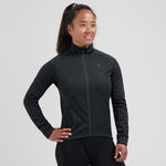 Rogelli ESSENTIAL II women's fekete dzseki