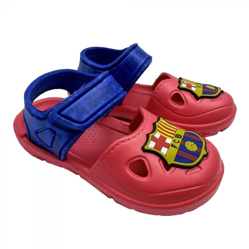 FC Barcelona children's sandals with Velcro