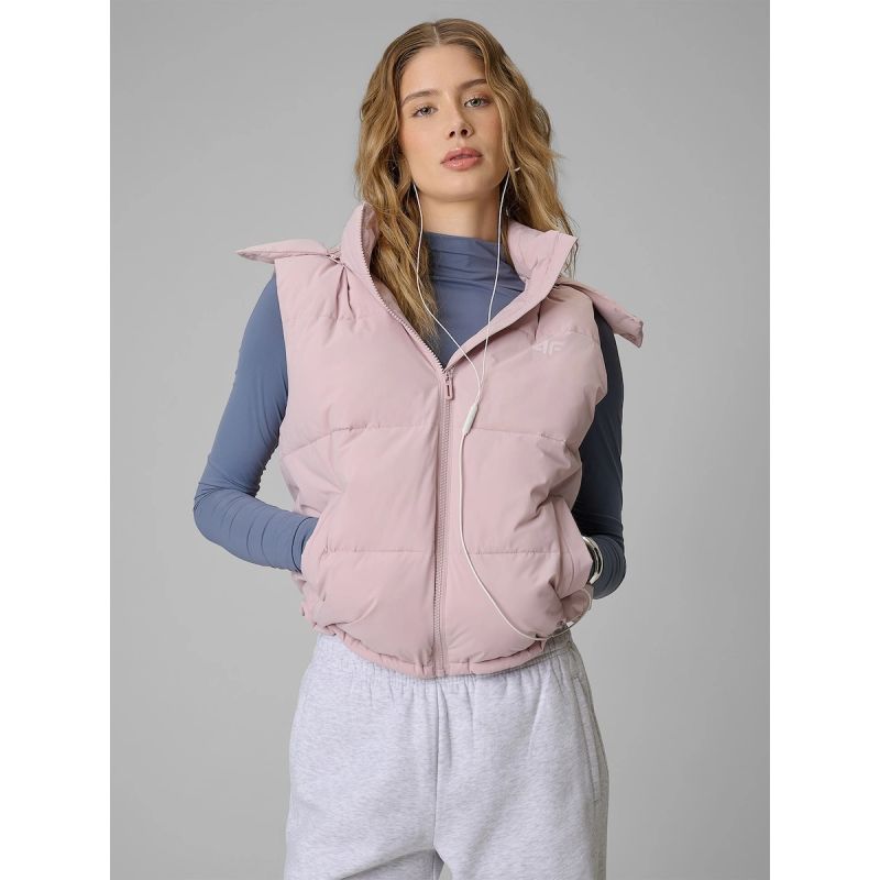 Women's synthetic-filled vest 4F