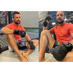 DBX Bushido MMA Sparring Gloves - Black Master - Valor Series fekete kesztyű