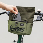 Rockbros W020 Dual-Purpose Front Bag, Bike/Shoulder - Green zöld táska