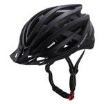 Wozinsky MTB Bike Helmet with Removable Visor and Rear USB Light L - Black czarny védőfelszerelés HT-28VCB-199833