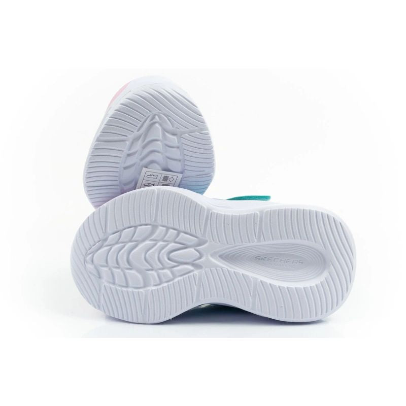 Skechers Color Breeze LED Children's Sports for Girls Turquoise türkiz utcai cipő