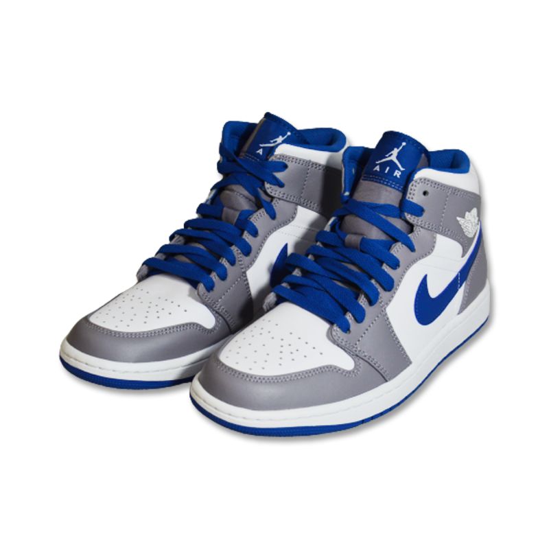 AIR Jordan Men's 1 MID sneakers True Blue - kék tornacipő