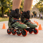 Na1601 Slayd Green Slalom Roller Skates Size 45 Nils Extreme zöld utcai cipő
