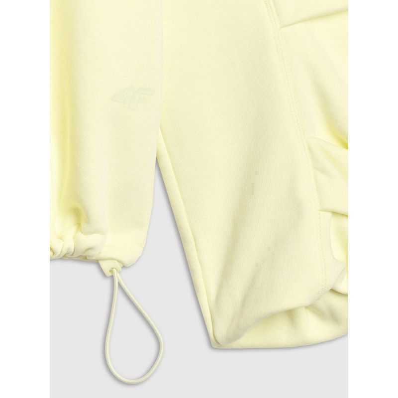 4f Women's sweatshirt with hood, open, 4FRAW25TSWSF2462-73S General