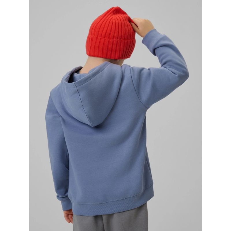 Boy's regular hooded sweatshirt 4F
