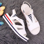 Rieker W V02Y5 wedge white fehér sandals