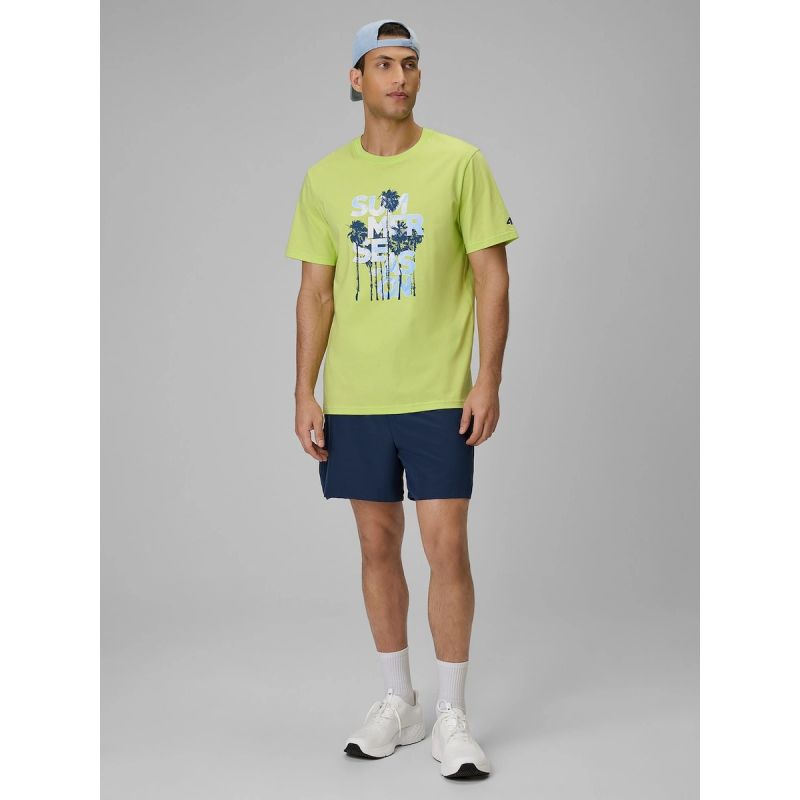 4F Men's oversized printed T-shirt 3xl póló