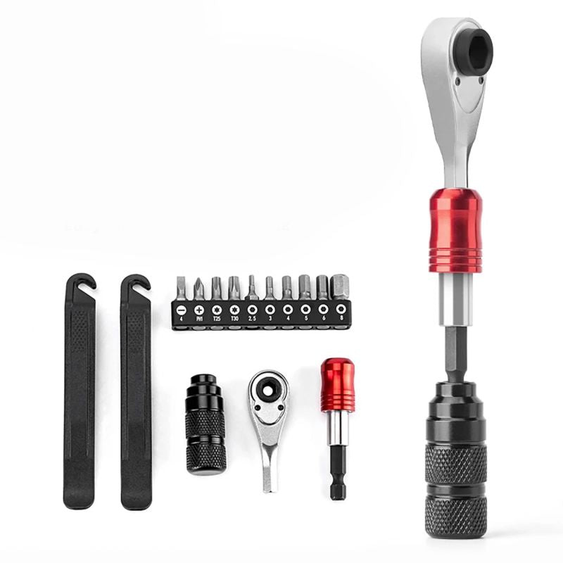 Rockbros 43210049001 bicycle repair kit - black fekete sets