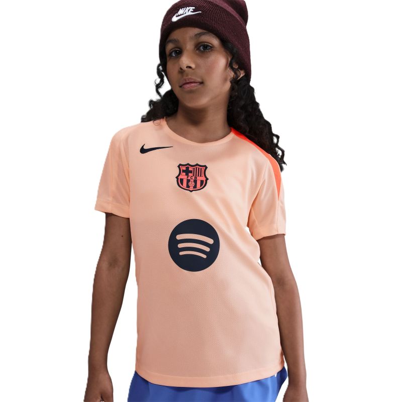 Nike Junior FC Barcelona Strike 3rd T-Shirt HM4443-808 Ruházat