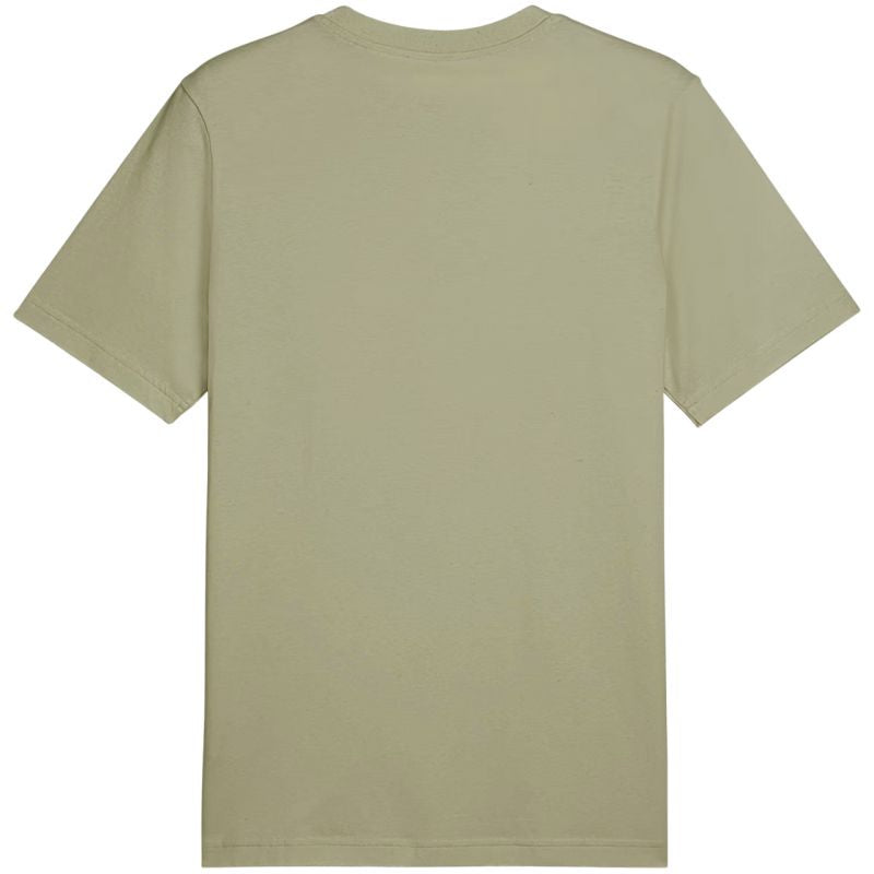 Puma Men's Ess Elevated Tee Olive 684726 82 Ruházat