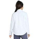 Skechers The Hoodless Hoodie GoWalk Shine Jacket fehér kapucnis pulóver