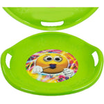 Enero UFO Snow Sledding Disc, Green, Contoured, R.M zöld edzőfelszerelés GSP-1064741