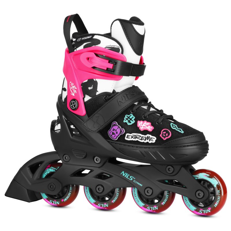 Na2053a Vibe Pink Roller Skates Size M(37-40) Nils Extreme rózsaszín görkorcsolya