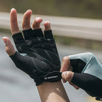 Wozinsky WRR-02M cycling gloves size - gray szürke kesztyű -198892