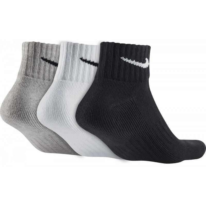 Nike 3 pack Value Cotton Quarter SX4926-901 socks zokni