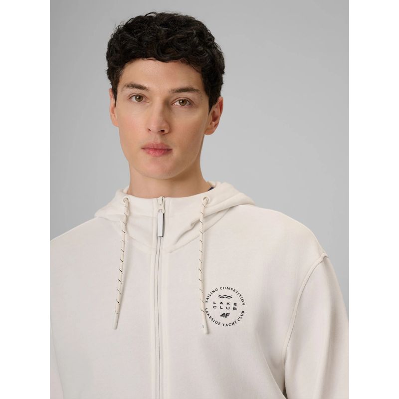 Men's regular hooded sweatshirt 4F