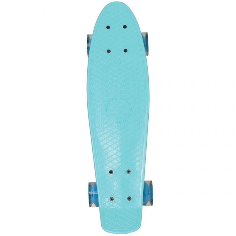Enero Plastic skateboard 22" Led blue kék skateboards