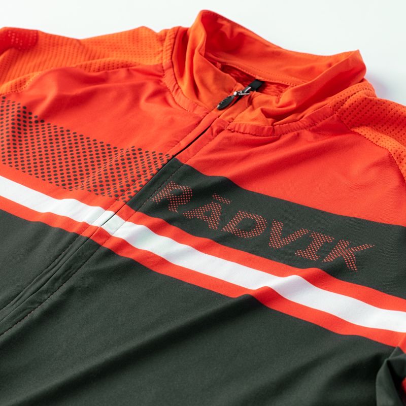 Radvik Foxtrot Gts Cycling Jersey fekete póló