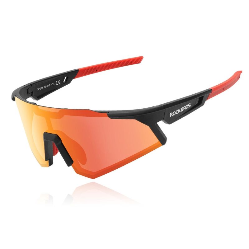 Rockbros SP291 polarized sports glasses fekete glasses, training equipment