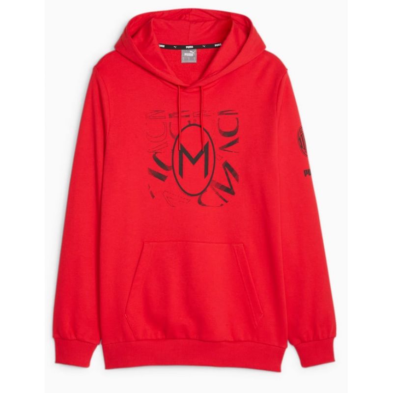 Puma Sweatshirt Puma AC Milan FtbCore Graphic Hoody M 772316-01 Pulóver
