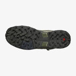 Salomon X Ultra 5 Mid GTX hiking - peat/gray green/blue szürke utcai cipő