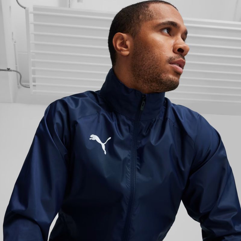 Puma Team Goal All Weather Men's Jacket Navy Blue 659038 06 Ruházat