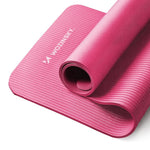 Wozinsky exercise mat 181 x 63 x 0.9 cm thick gymnastic yoga mat pink różowy jóga matrac 5907769300417-63707