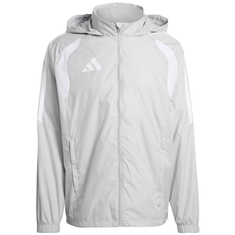 Adidas Tiro 26 League Windbreaker for Kids, Grey, szürke gyerek dzseki KT2426
