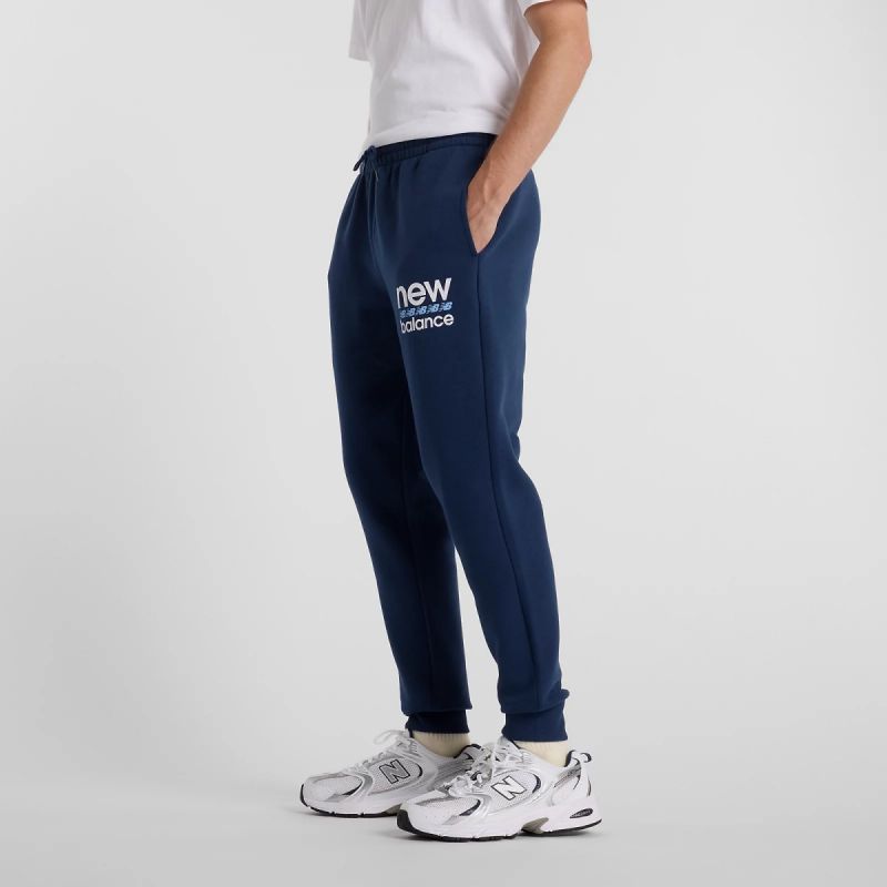 New Balance Sport Graphic Fleece Jogger M MP51940NNY nadrág