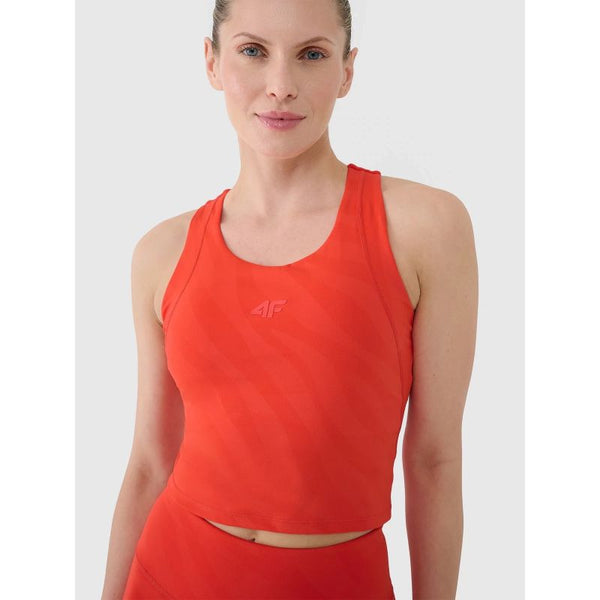4f Women's quick-drying training crop top 4FWSS25TFSLF413-62S General