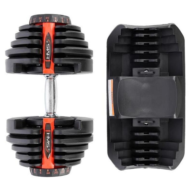 HMS SR80 Adjustable Barbell fekete póló 17-59-151