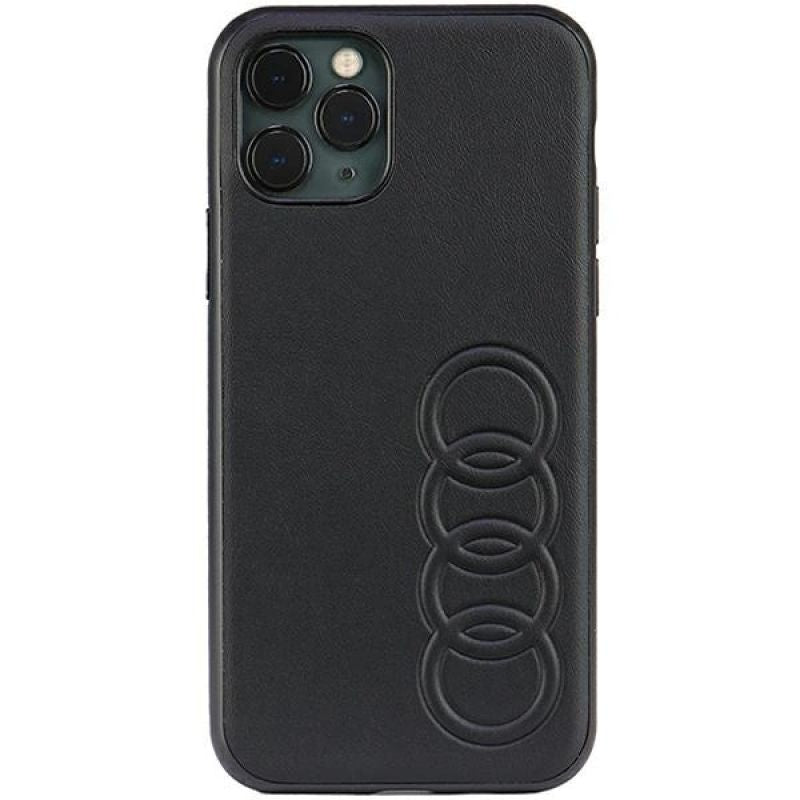 Audi Synthetic Leather iPhone 11 Pro 5.8" /black hardcase AU-TPUPPCIP11-TT/D1-BK fekete utcai cipő