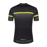 Rogelli HERO II T-shirt Black-Fluorescent 3XL fekete póló