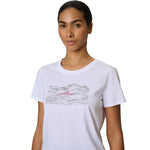 4F Women's T-shirt F2785 10S fehér ruházat 4FWSS26TTSHF278510S