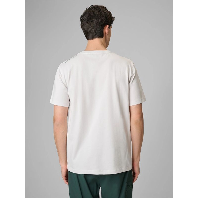 4F Men's regular printed T-shirt póló 4FRSS26TTSHM3814-11S