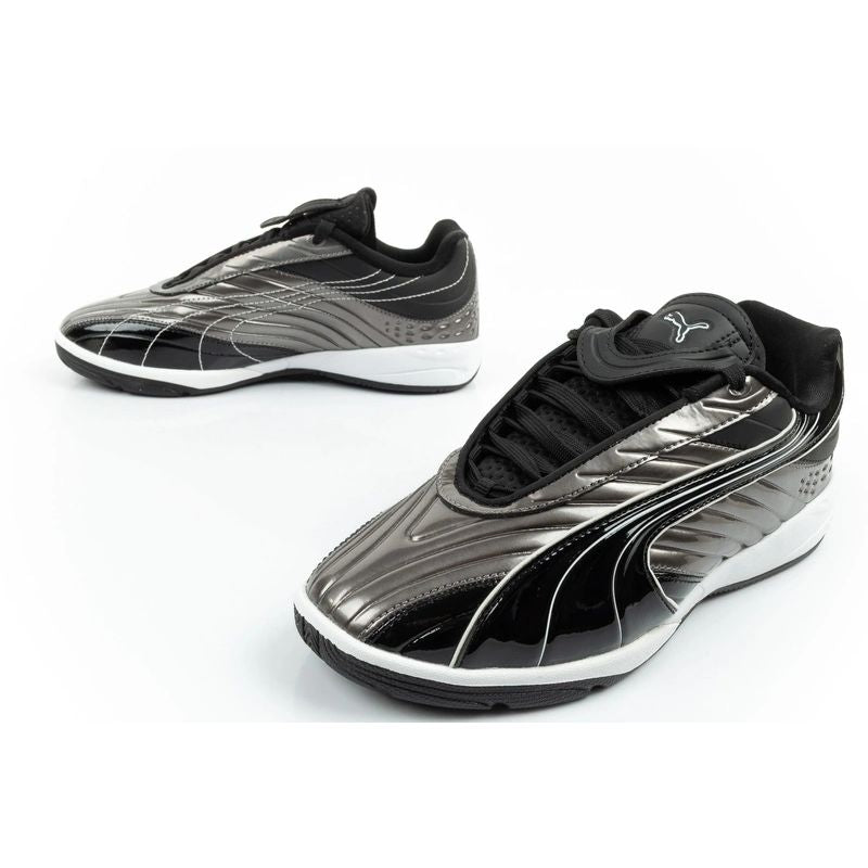 Puma sports sneakers youth V-S2 Goalgetter fashionable silver szürke utcai cipő