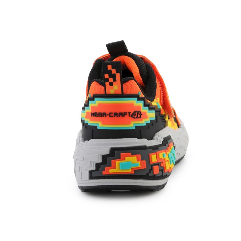 Skechers Mega-Craft 4K Jr 402160L-ORBK shoes cipő